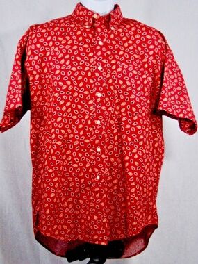 Vintage Ralph Lauren Chaps Short Sleeve Shirt - Mens Large